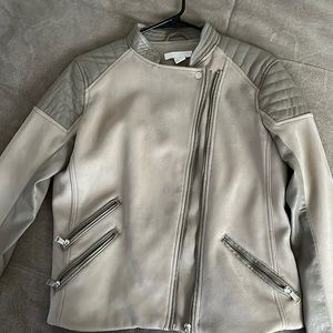 Leather/suede jacket